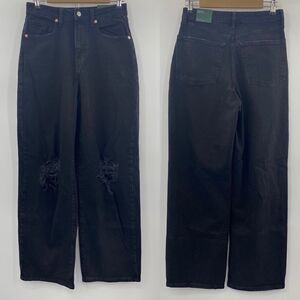 Wild Fable Black Wash  High Rise Baggy Jeans size 4